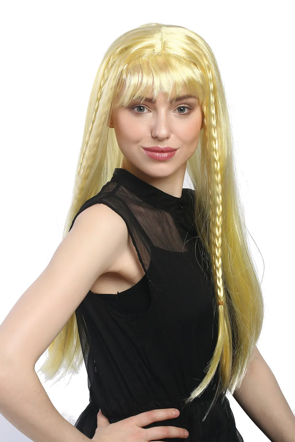 wig-me-up-90899-za614-zac2a-party-per-cke-lang-blond-pony-flechtz-pfe-55-cm image 1
