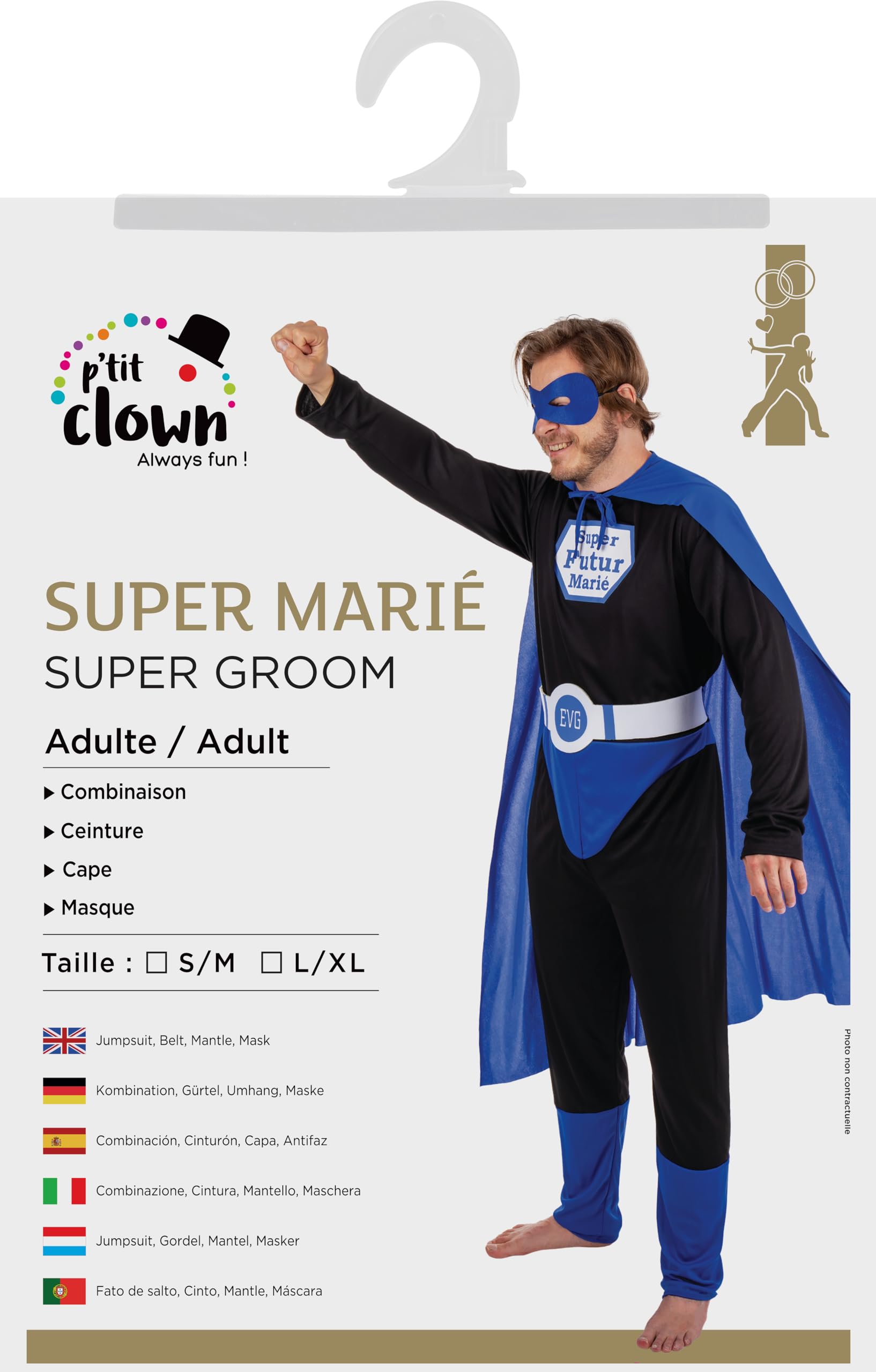 p-tit-clown-super-br-utigam-kost-m-blau-gr-e-l-xl image 5