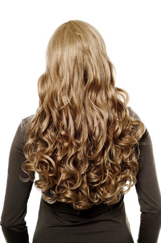 wig-me-up-3263-damenper-cke-lang-blond-mit-locken-und-pony image 8
