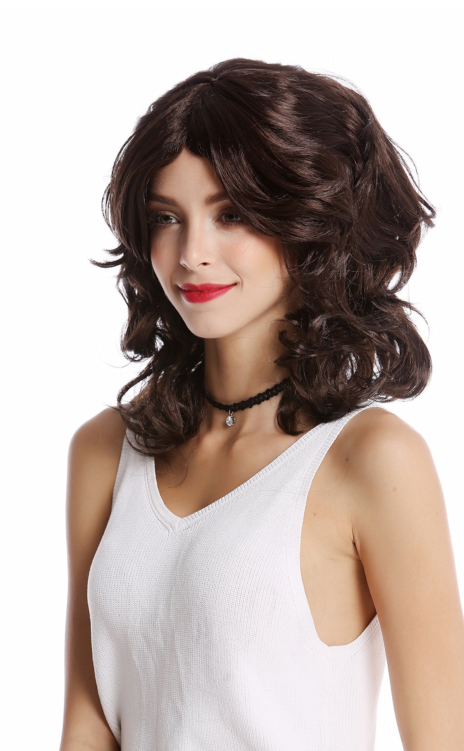 wig-me-up-91213-za2-damen-per-cke-dunkelbraun-wellig-toupiert-diva-45-cm image 2