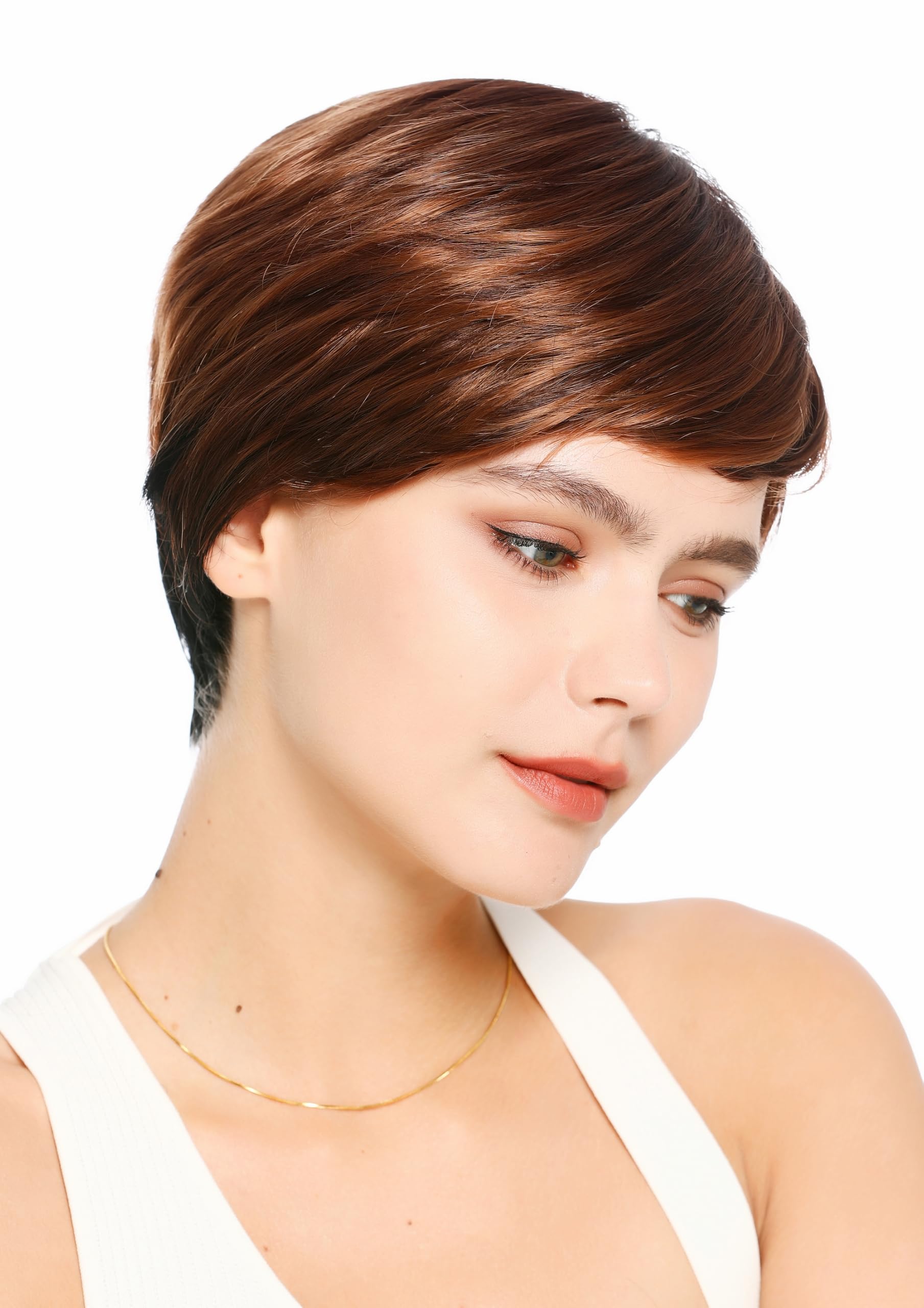 wig-me-up-szl0676-unisex-kurz-per-cke-seitenscheitel-braun-kupfer-mix-25-cm image 2
