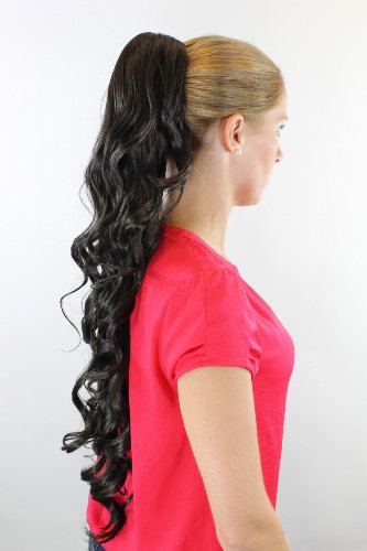 wig-me-up-jl-4017-8-haarteil-zopf-braun-75-cm-gewellt-butterfly-clip image 6