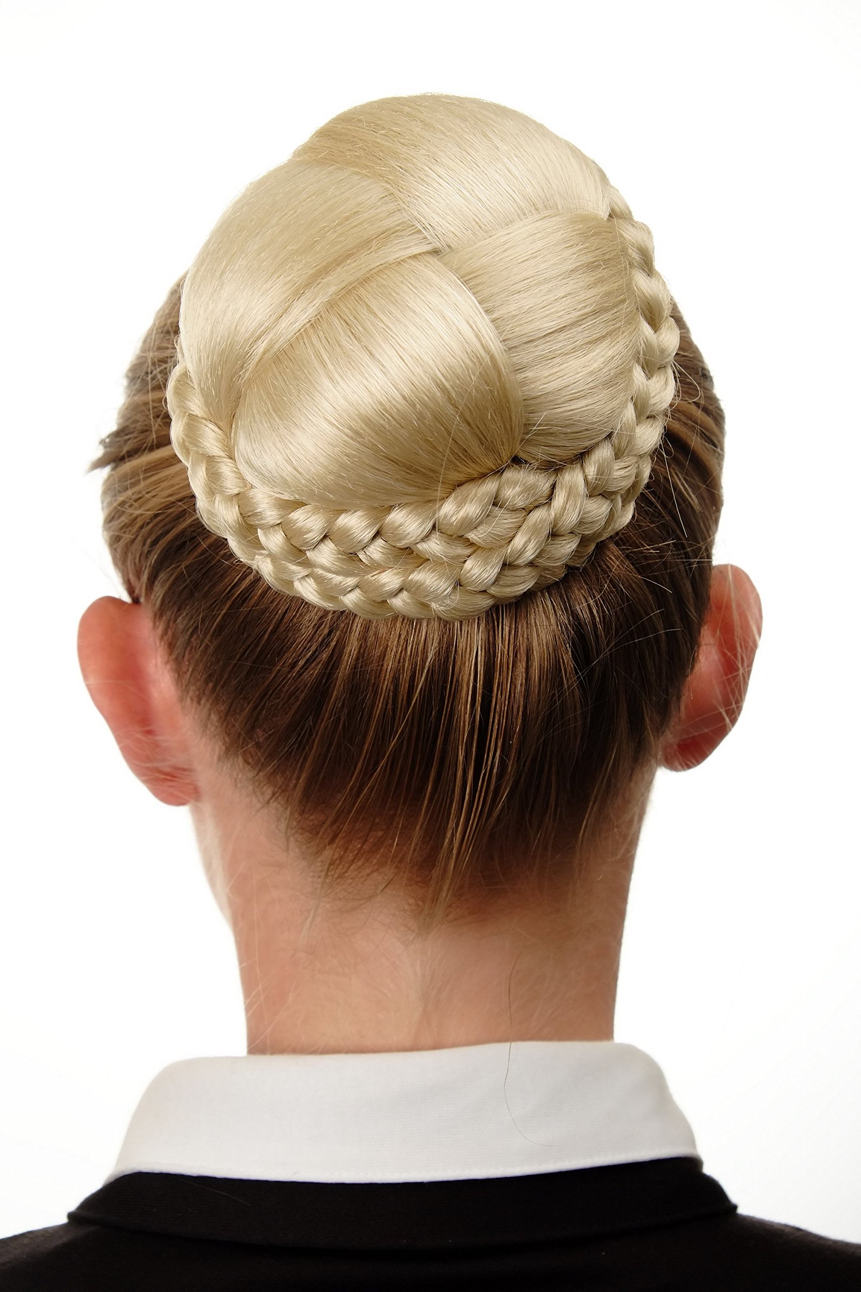 wig-me-up-n796-24bt613-haarteil-dutt-zopf-blond-mix image 8