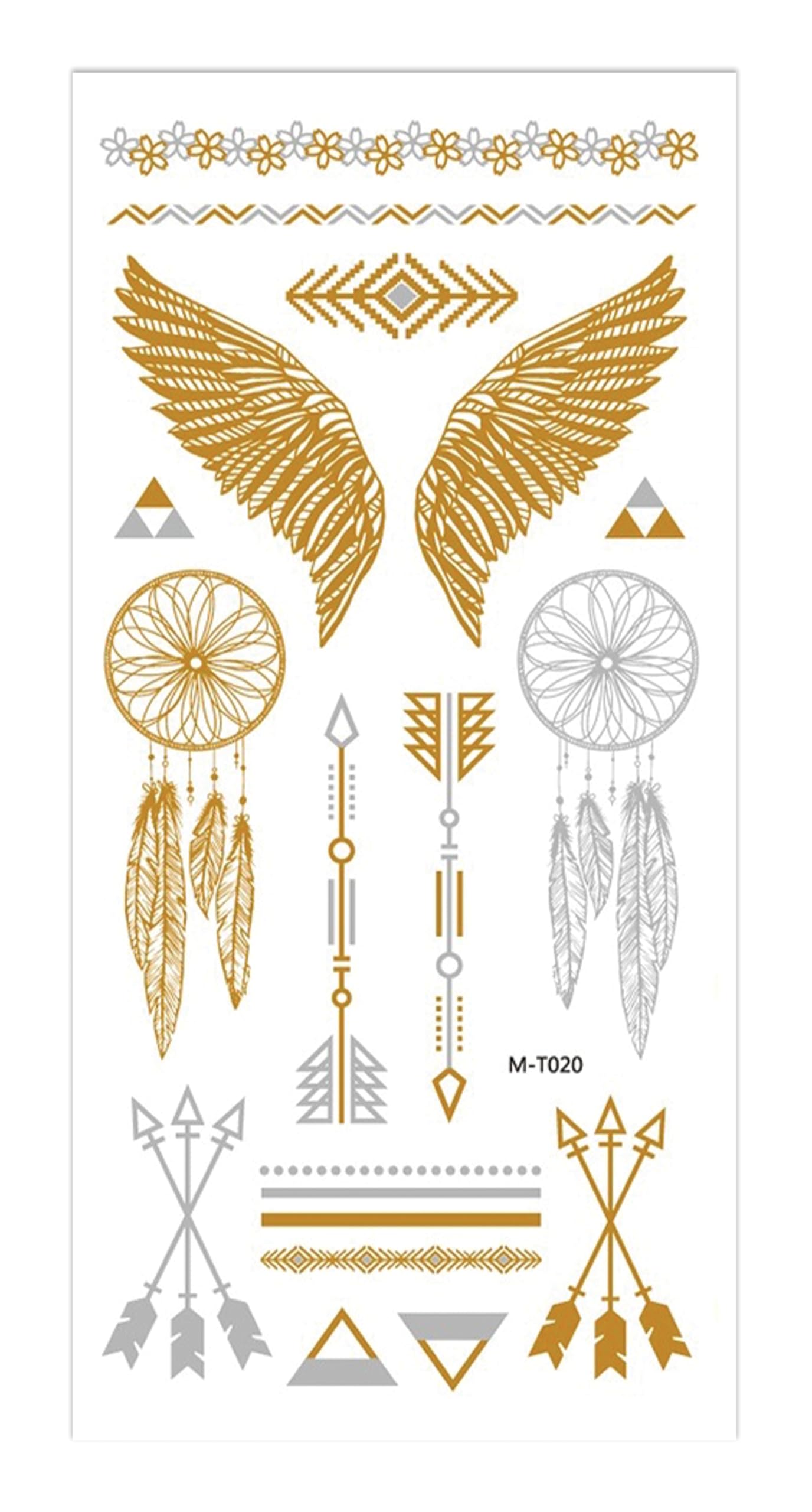 ptit-clown-tattoos-gold-silber-ii-23740-tempor-r-tattoos image 3