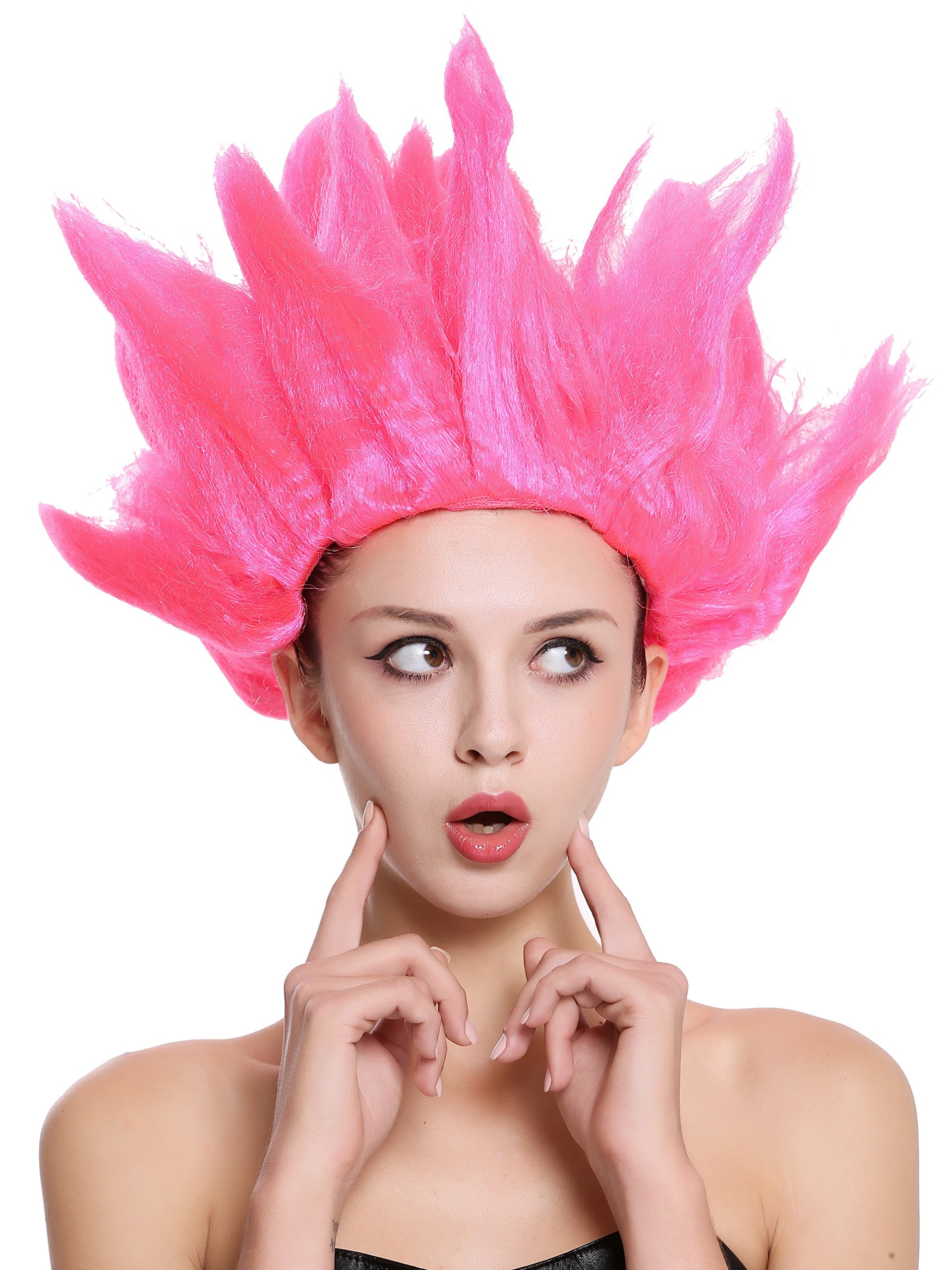 wig-me-up-91062-pc5-hochtoupierte-per-cke-fee-blume-pink-rosa image 3