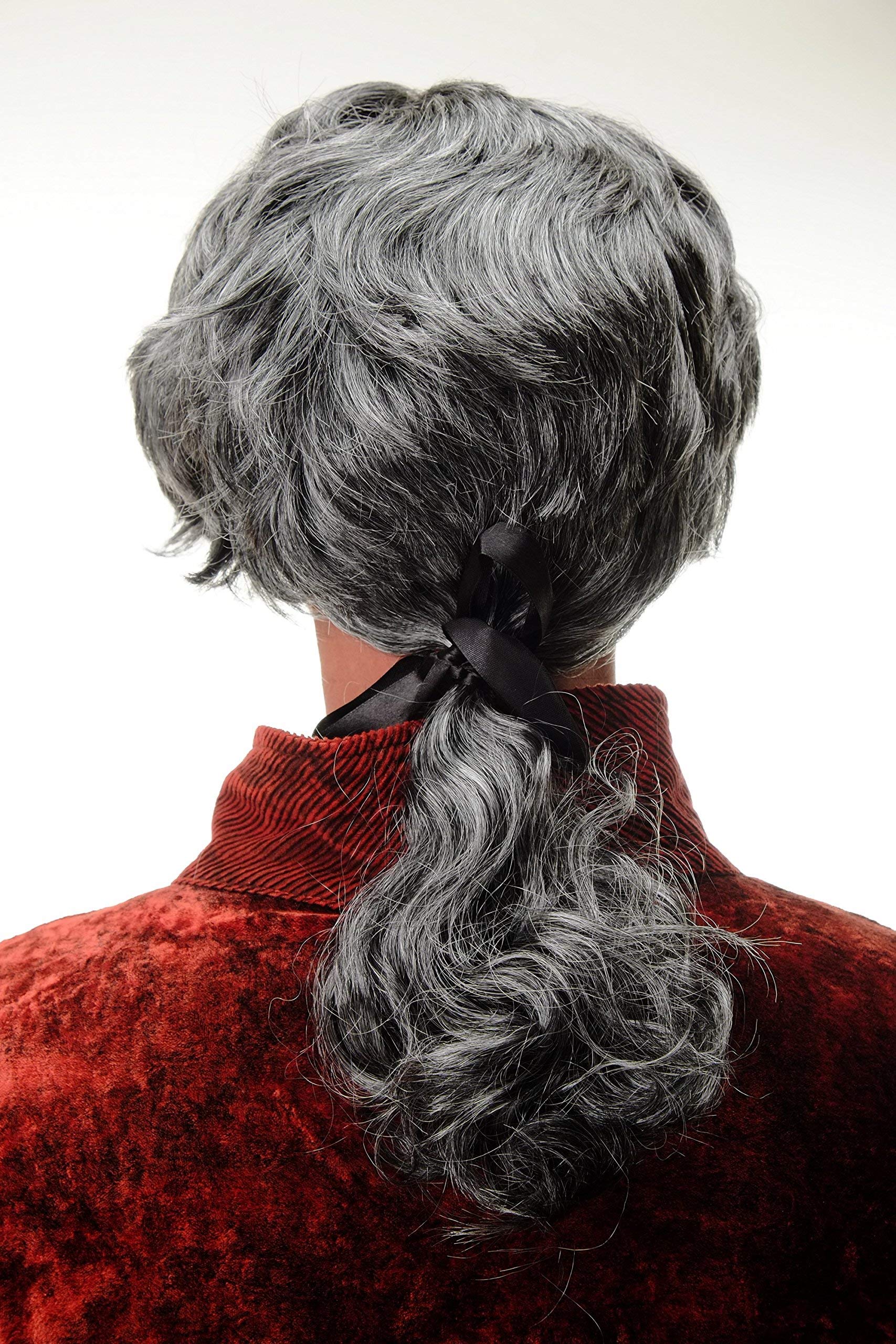 wig-me-up-4287-barock-per-cke-grau-mit-zopf-herren-45-cm image 3