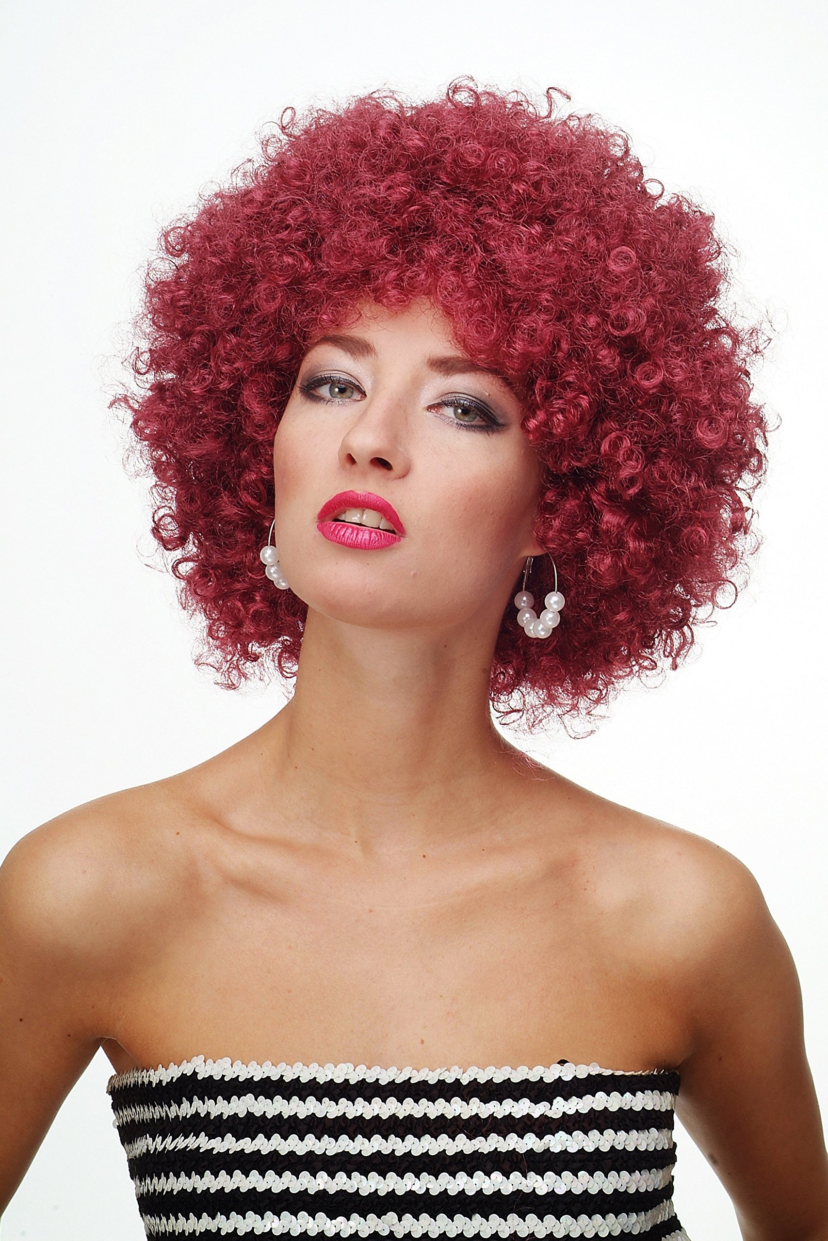 wig-me-up-pw0011-p67-afroper-cke-party-70er-disco-granatrot-25-cm image 5