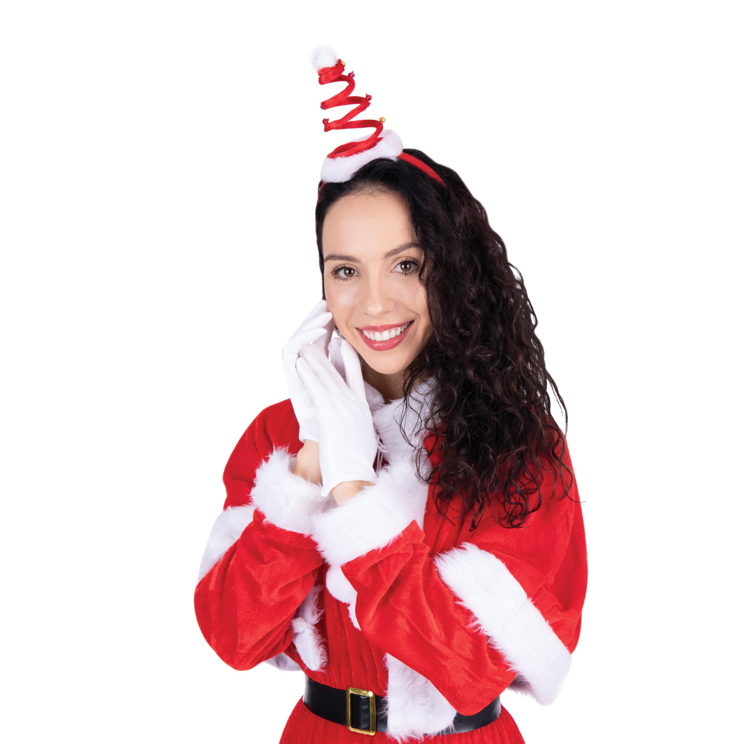 p-tit-clown-weihnachtsbaum-haarrollen-haarreif-re22374-rot-wei image 2