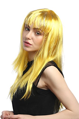 wig-me-up-xr-003-pc2b-damen-party-per-cke-lang-glatt-mit-pony-gelb-silber-glitte image 6