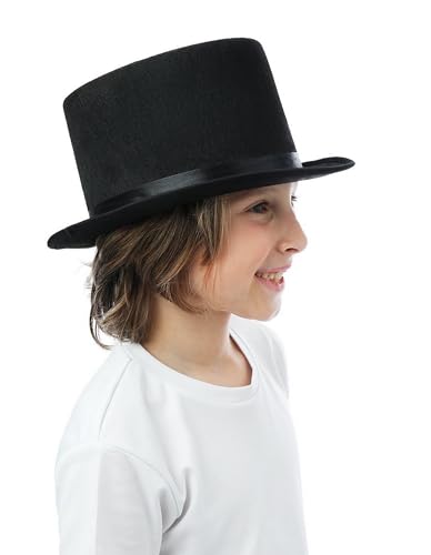 ptit-clown-40104-zylinder-hut-filz-12-cm-schwarz image 7