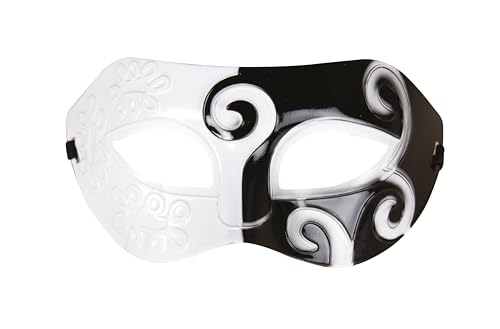 p-tit-clown-venezianischer-wolf-schwarz-wei-maske-erwachsene-23388 image 5
