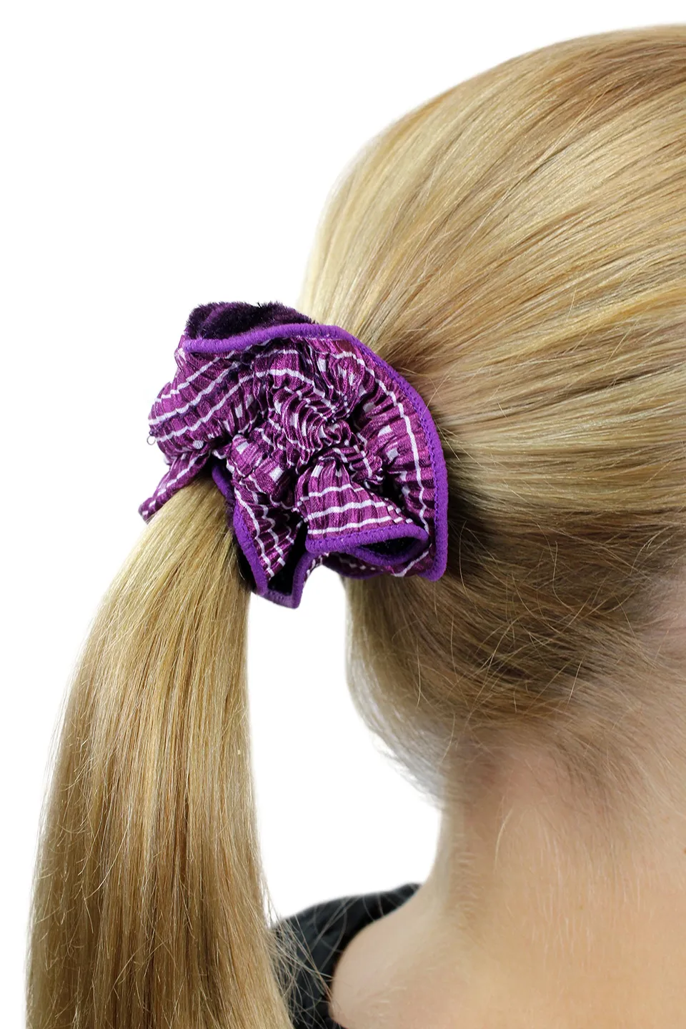 wig-me-up-ziehharmonika-scrunchy-z014-lila-himmelblau-elastisches-haarband image 1