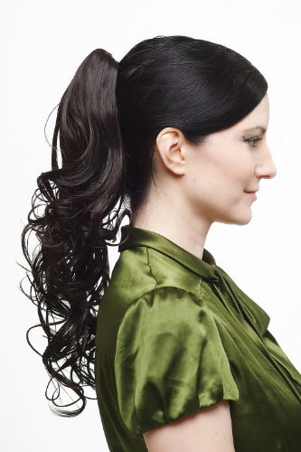 wig-me-up-sa011-2-pferdeschwanz-haarteil-locken-wetlook-schwarz-45-cm image 5