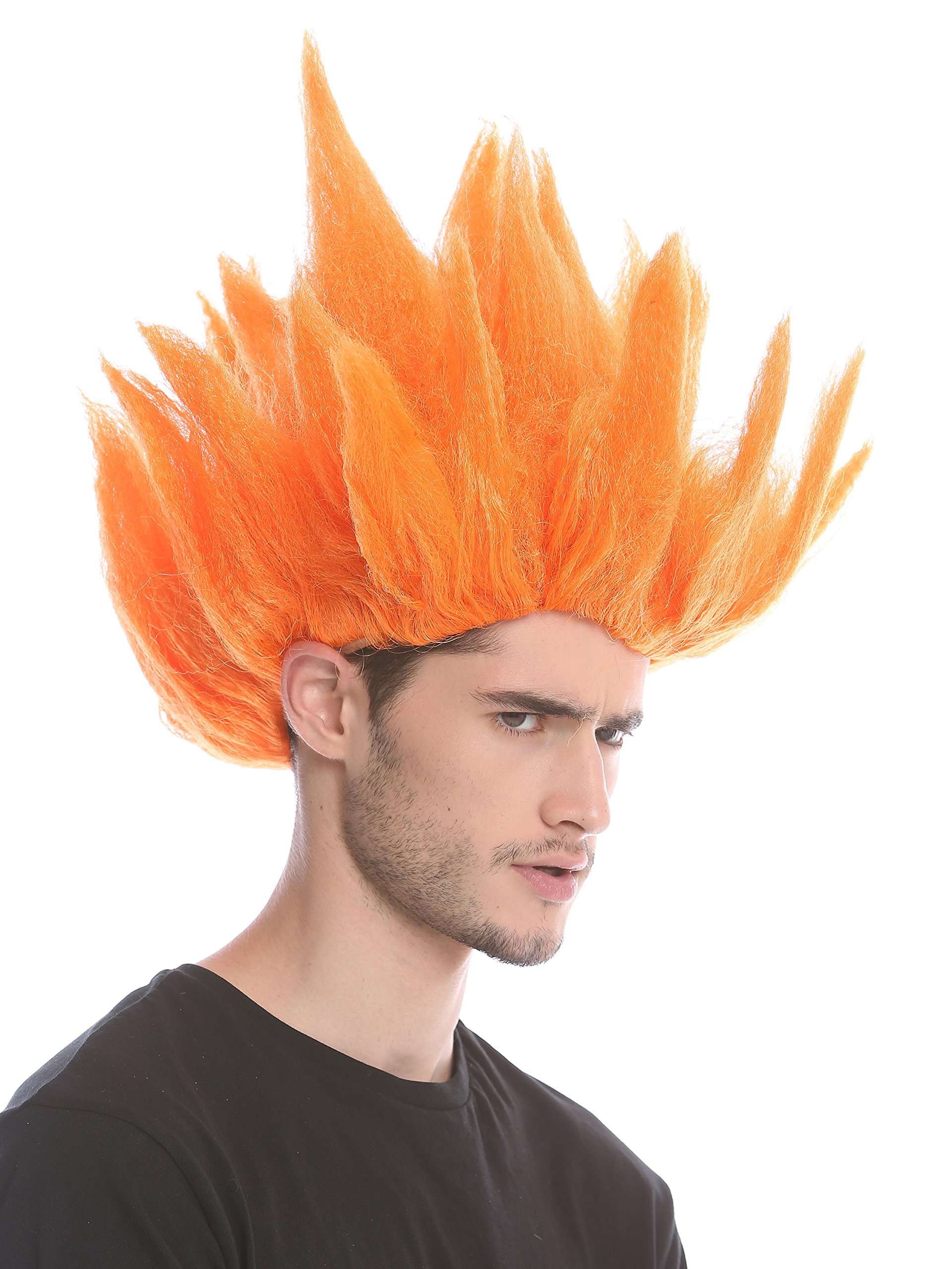 wig-me-up-party-per-cke-91062-pc24-hochtoupiert-neonorange-30-cm image 7