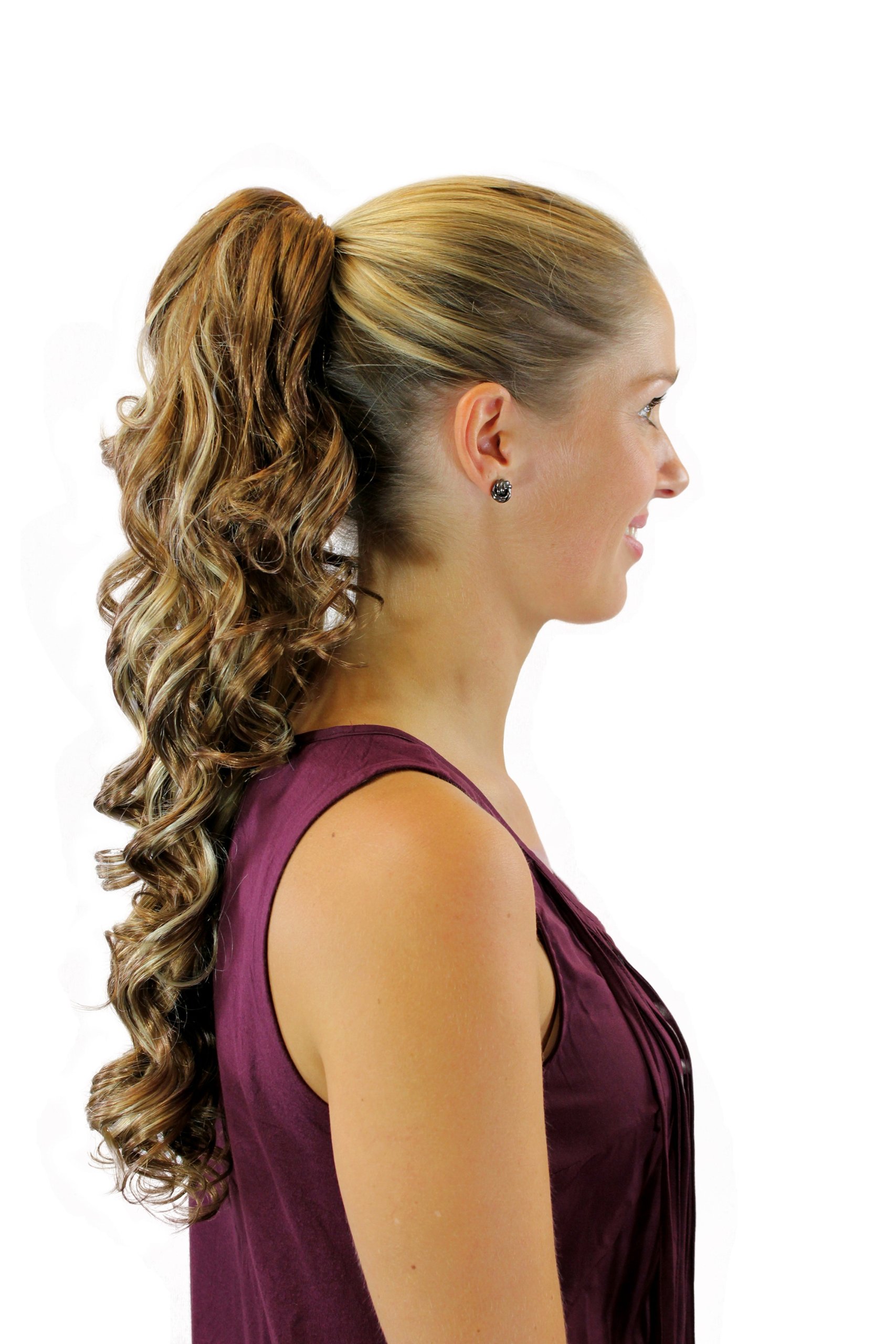 wig-me-up-jl-3263a-hl3274b-haarteil-zopf-lockig-lang-55-cm-blond-mix image 3