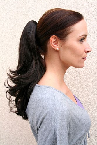 wig-me-up-t400-3-haarteil-zopf-volumin-s-gewellt-dunkelbraun-40-cm image 3