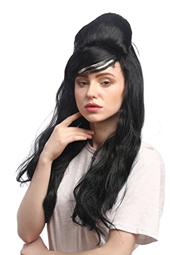 wig-me-up-91013-za103-za615-damenper-cke-lang-schwarz-beehive-carmen-60er image 6