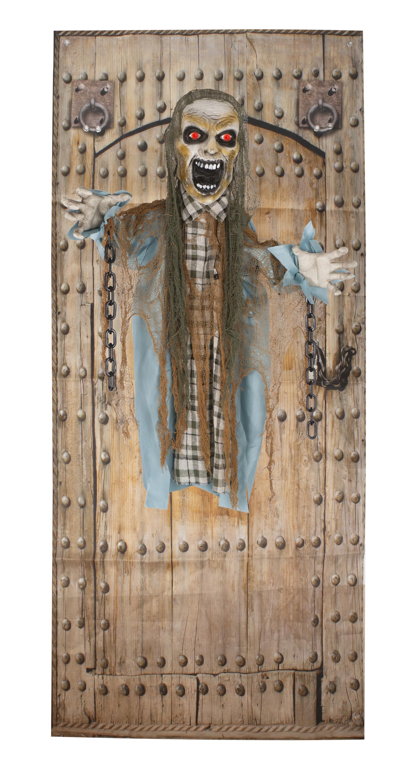p-tit-clown-halloween-automat-h-nge-zombie-100-cm-mit-sound-und-licht image 1