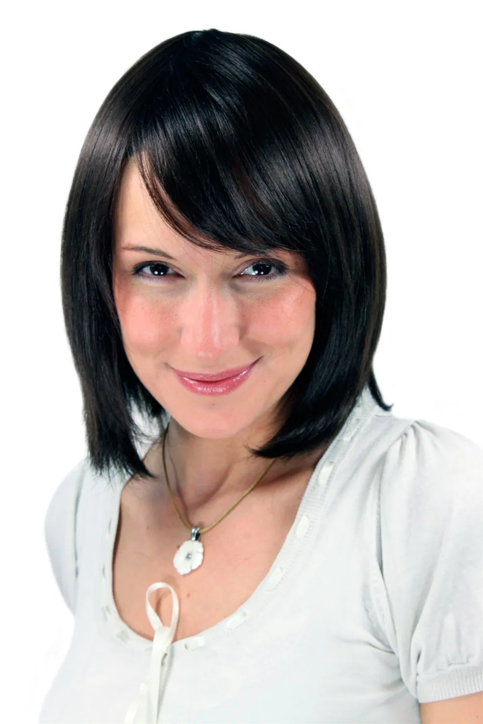 wig-me-up-1215-4-5-bob-per-cke-braun-kurz-glatt-mit-scheitel image 1