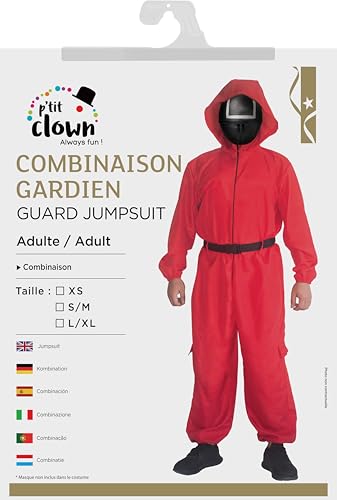 p-tit-clown-gardien-joueur-kost-m-f-r-erwachsene-rot-l-xl image 5