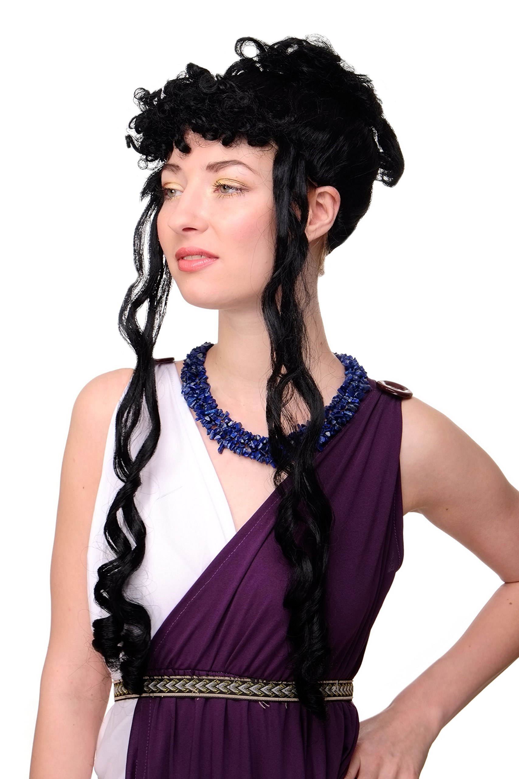 wig-me-up-wig023-p103-damenper-cke-renaissance-griechin-schwarz-lang image 1