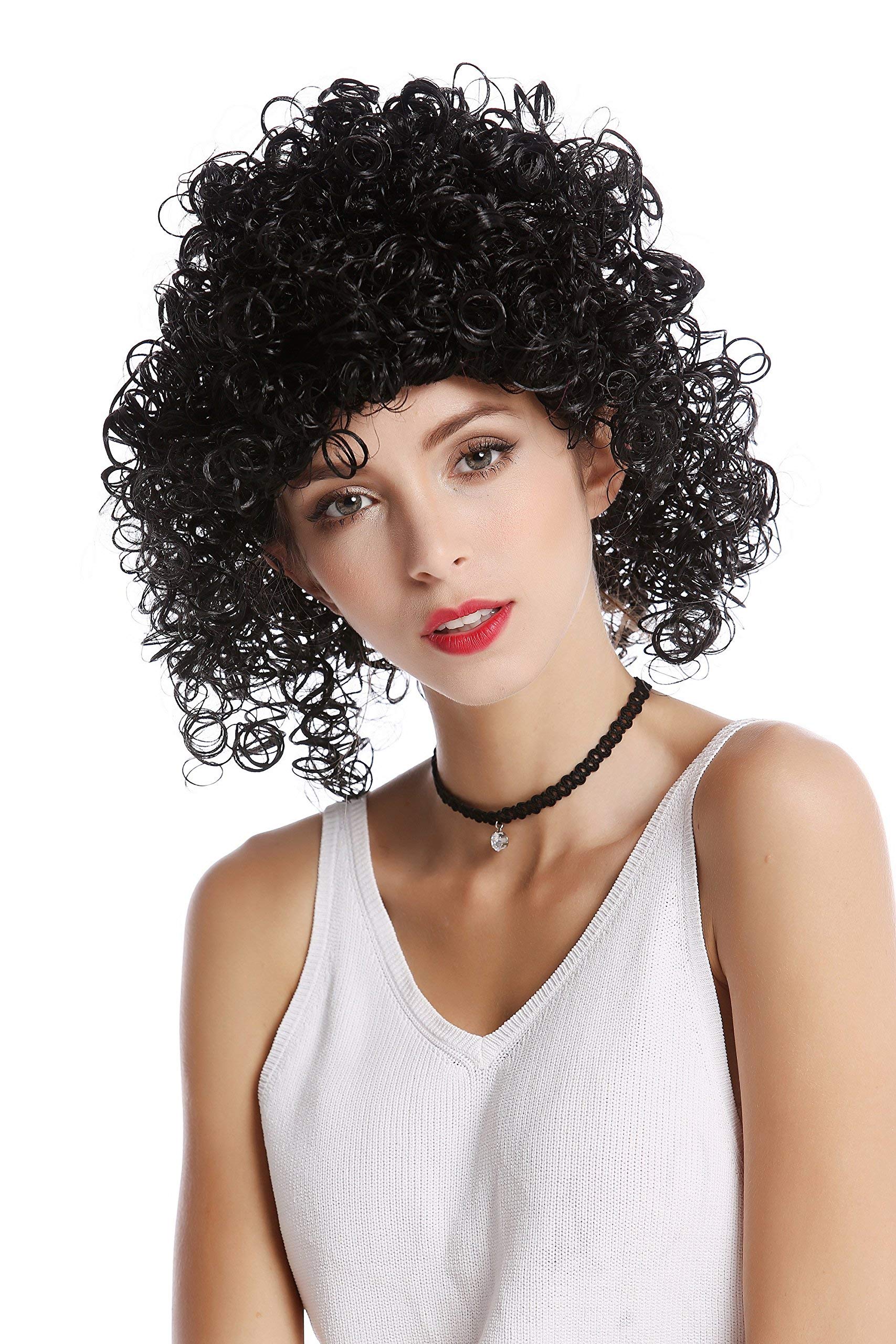 wig-me-up-90828-za103-party-per-cke-schwarz-afro-locken-kraus-35-cm image 2