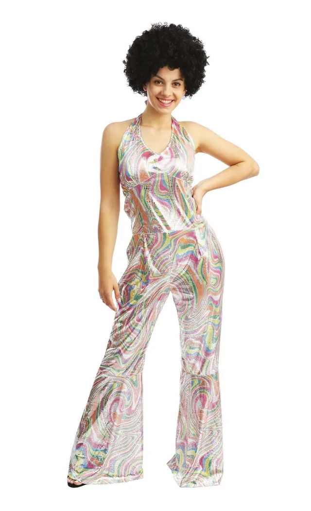 p-tit-clown-23359-disco-overall-damen-l-xl-luxus-mit-glanzeffekt image 1