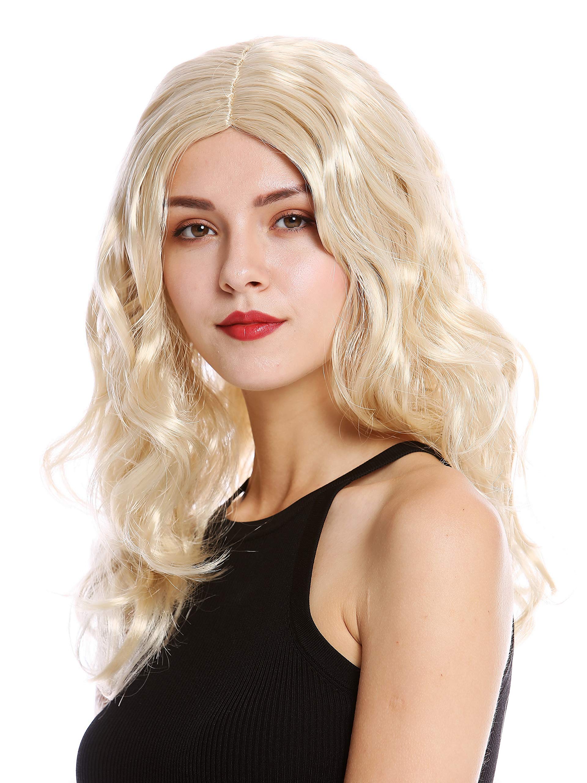 wig-me-up-90831-za83-damenper-cke-lang-wellig-blond-mittelscheitel image 2