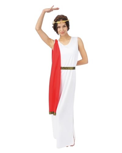 p-tit-clown-r-merin-kost-m-damen-mit-kleid-stola-g-rtel-krone image 8