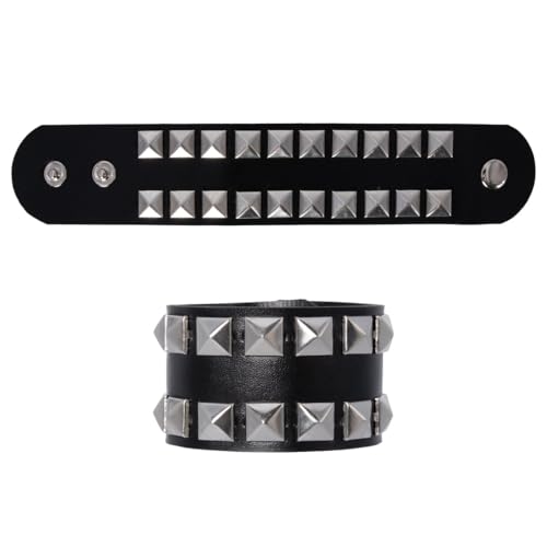 ptit-clown-18420-armband-punk-5-5-cm-schwarz image 8