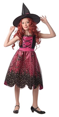 p-tit-clown-hexenkost-m-kinder-rosa-10-12-jahre-halloween-kost-m image 5