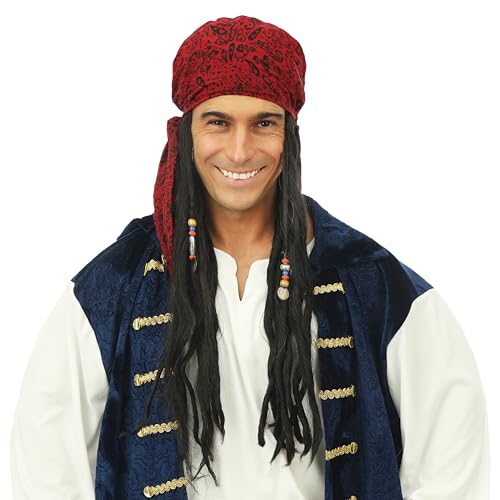 p-tit-clown-34750-piraten-per-cke-dreadlocks-mit-tuch-mehrfarbig image 7
