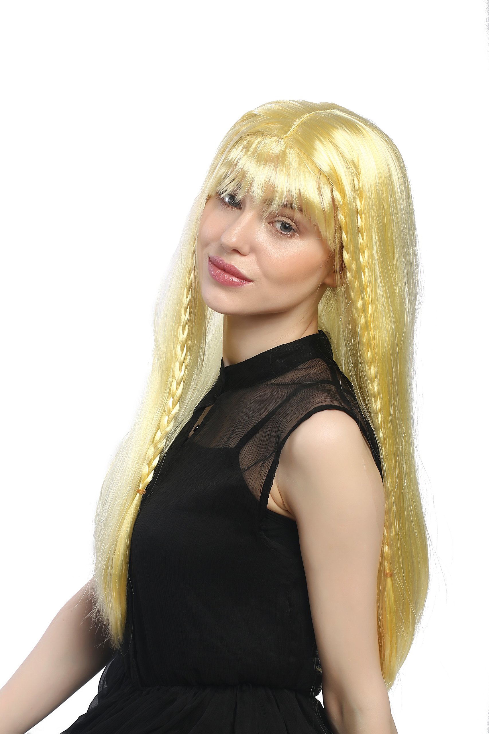 wig-me-up-90899-za614-zac2a-party-per-cke-lang-blond-pony-flechtz-pfe-55-cm image 2