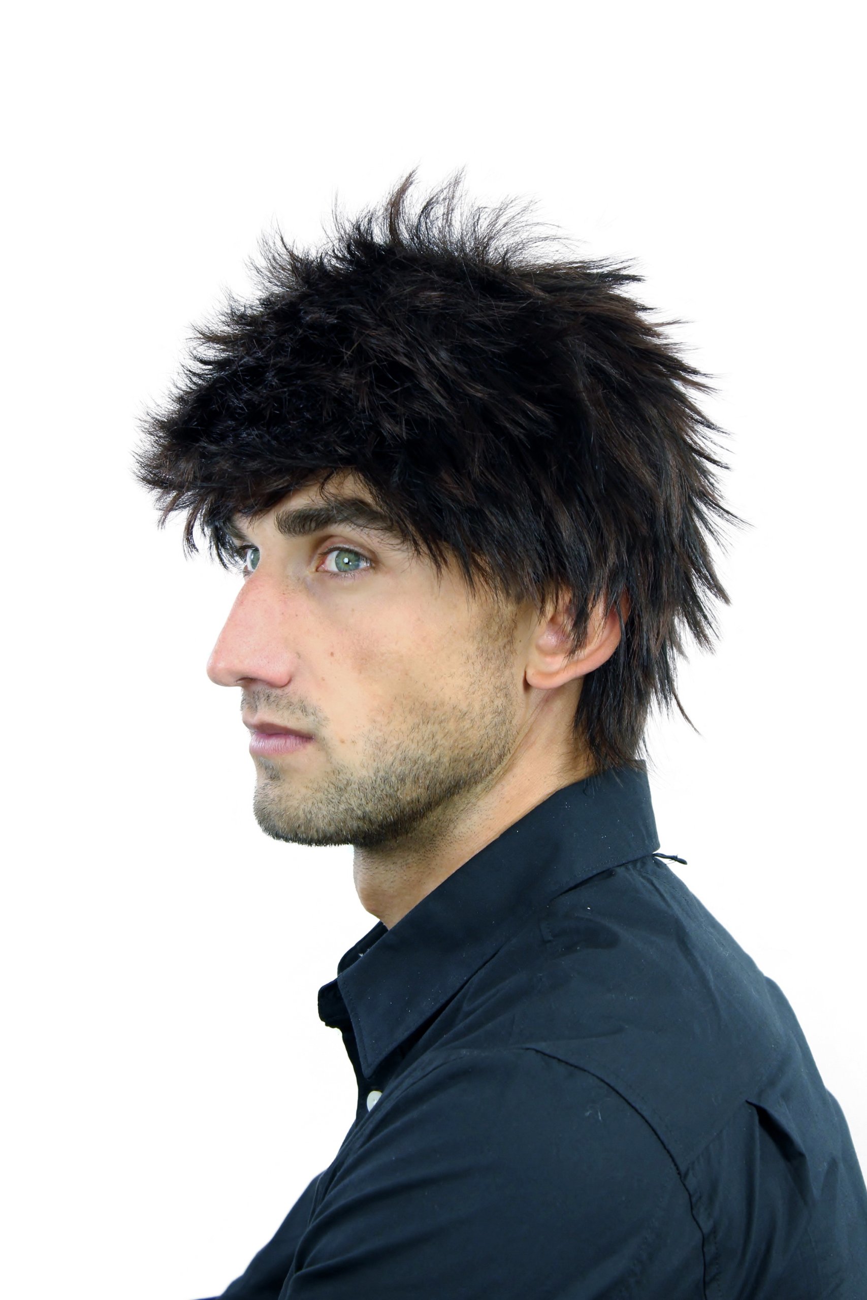 wig-me-up-wl-2109-2h33b-herrenper-cke-kurz-wild-dunkelbraun-rotbraun-mix image 2