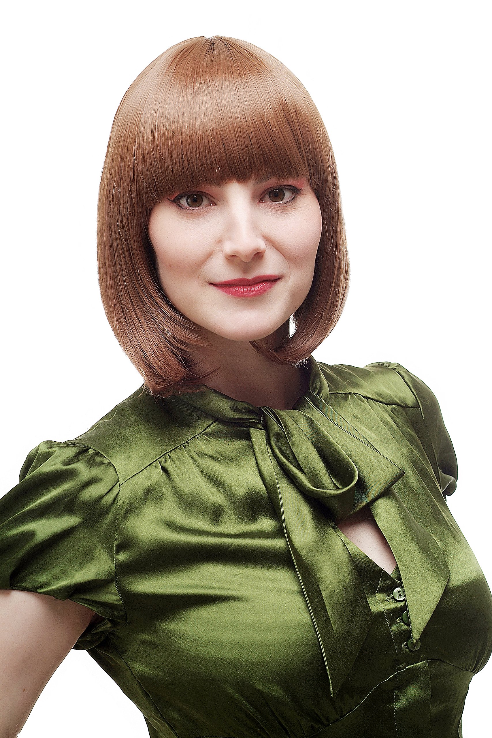 wig-me-up-2308-damenper-cke-bob-kurz-30-cm-hellbraun-kii30-geschwungene-spitzen image 1