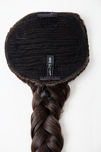 wig-me-up-t1402-6-haarteil-geflochtener-zopf-pferdeschwanz-sehr-lang-mittelbraun image 8