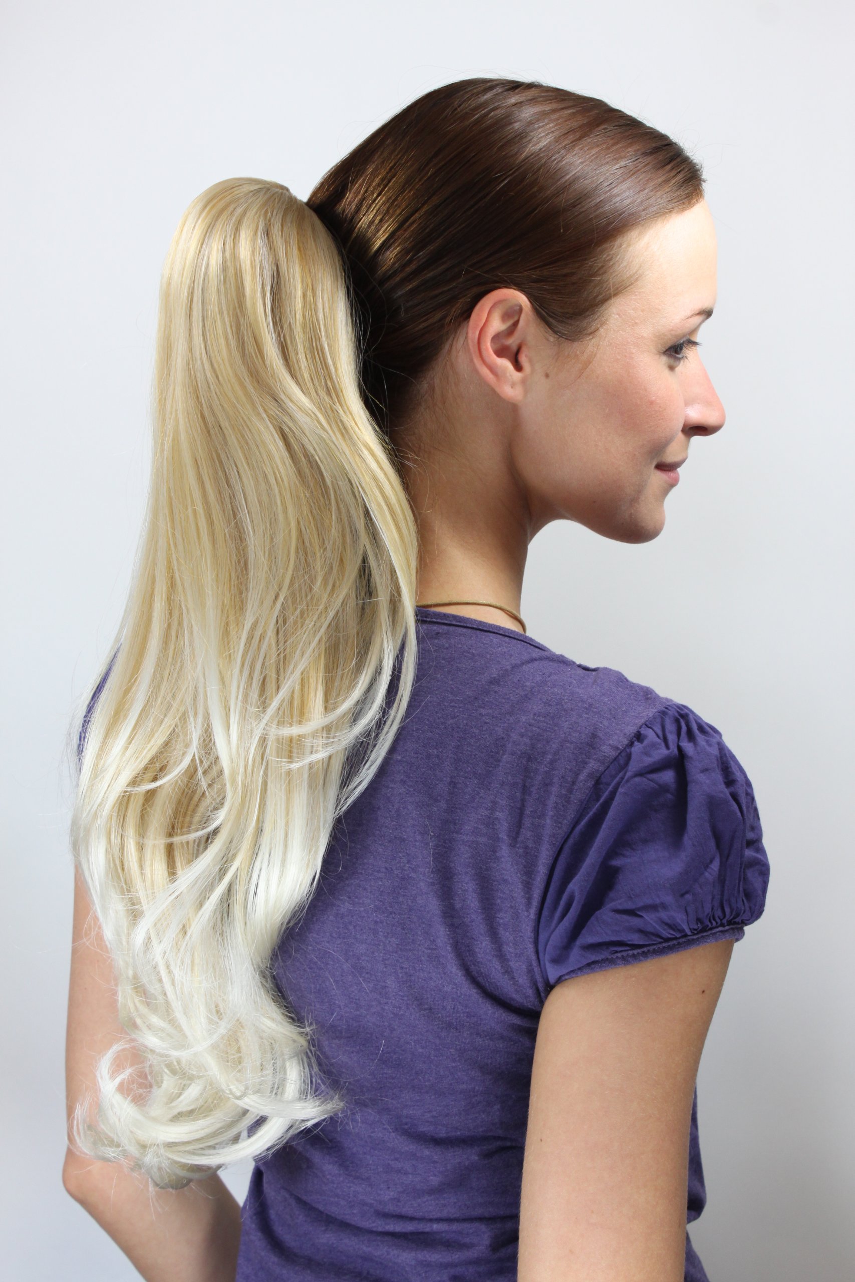 wig-me-up-haarteil-t116-24bt613-blond-mit-platinblonden-spitzen-50-cm image 2