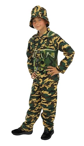 ptit-clown-soldatenkost-m-kinder-milit-r-camouflage image 8