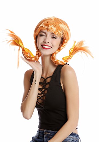 wig-me-up-ddh-t8175-pc21-damen-per-cke-freche-g-re-orange-z-pfe-40-cm image 6