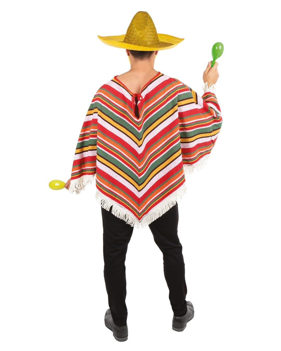 ptit-clown-91224-poncho-mexikanisch-erwachsene-mehrfarbig-einheitsgr-e image 4
