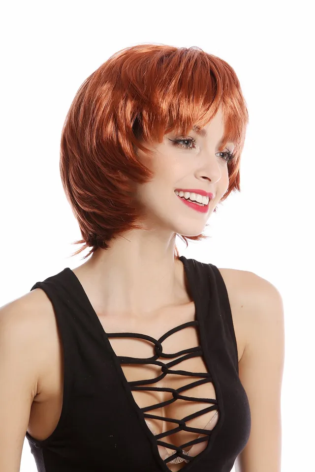 wig-me-up-sh-15-p130-damenper-cke-kurz-rot-kupferrot-80er image 1