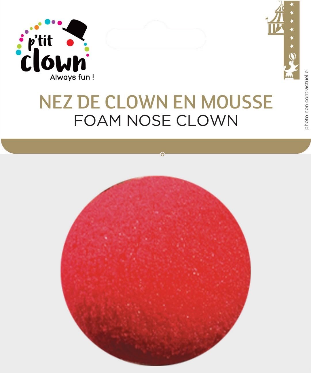 ptit-clown-21700-clown-nase-schaumstoff-rot image 2