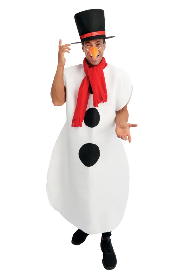 ptit-clown-schneemann-kost-m-erwachsene-uni-komplett image 1