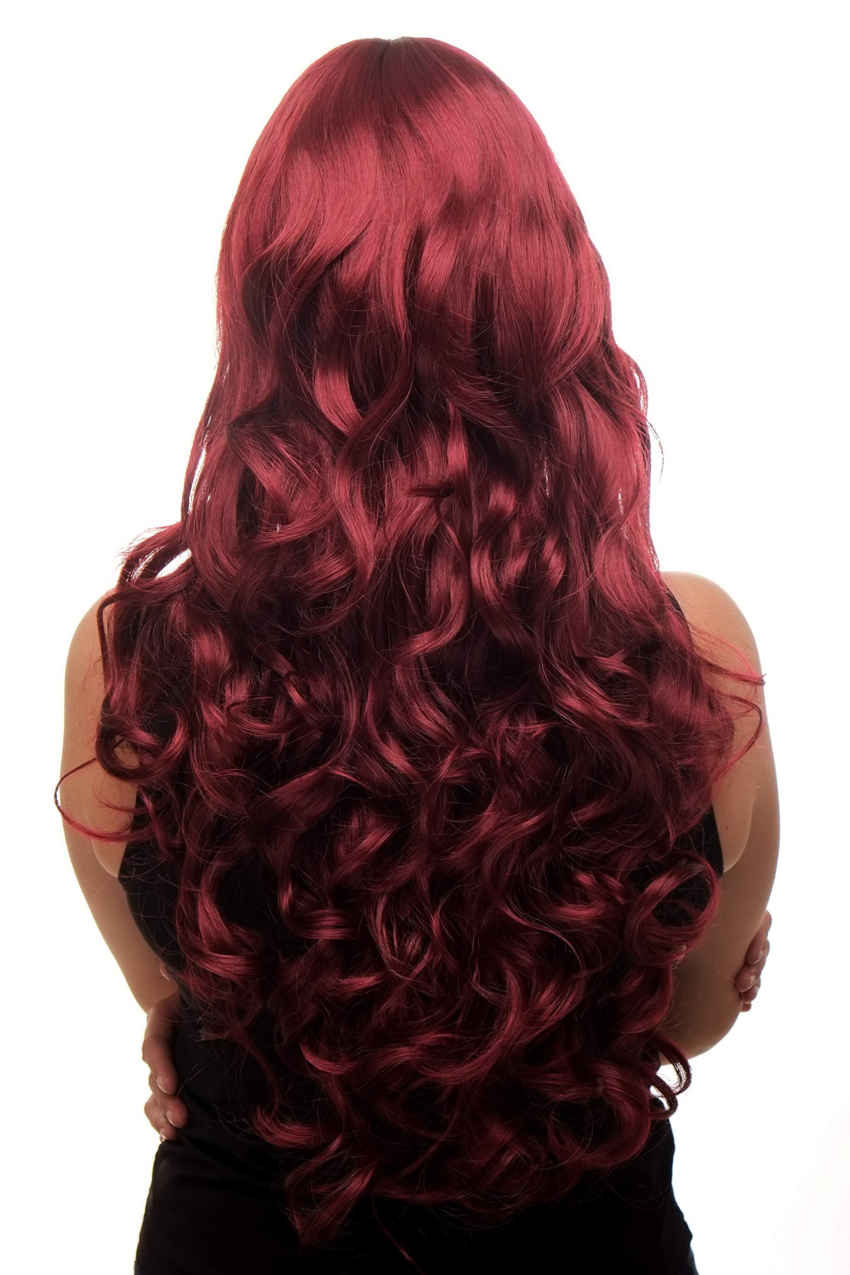 wig-me-up-7633-39-per-cke-aubergine-rot-lockig-pony-65-cm image 4