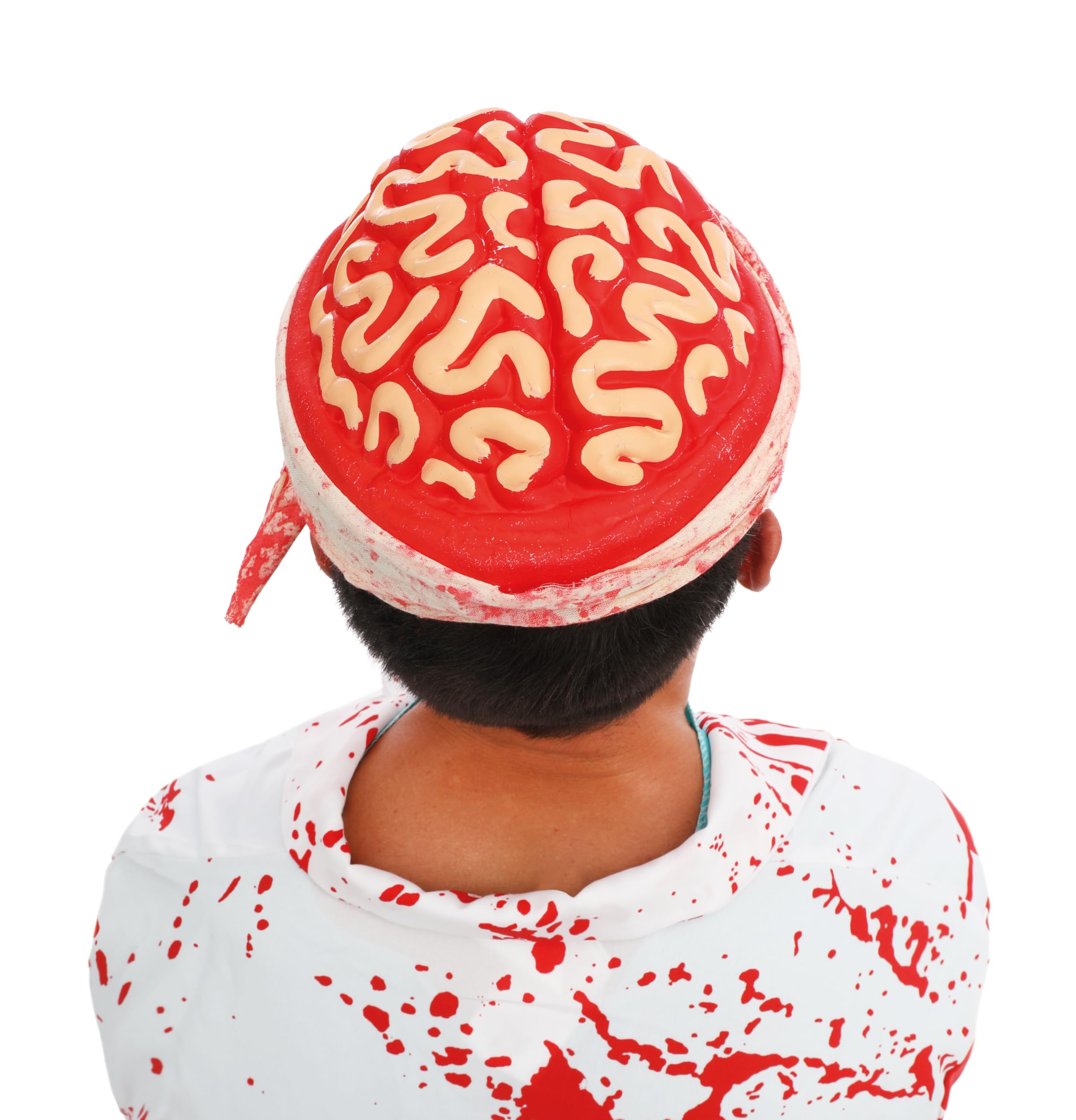 p-tit-clown-freistehender-gehirnhut-mit-bandagen-horror-hut image 3