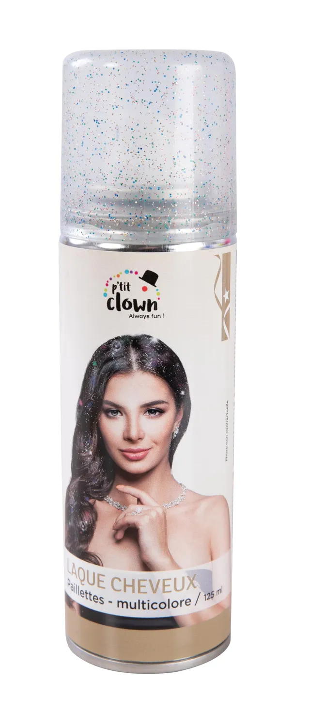 p-tit-clown-haarspray-mit-glitzer-125-ml-mehrfarbig image 1