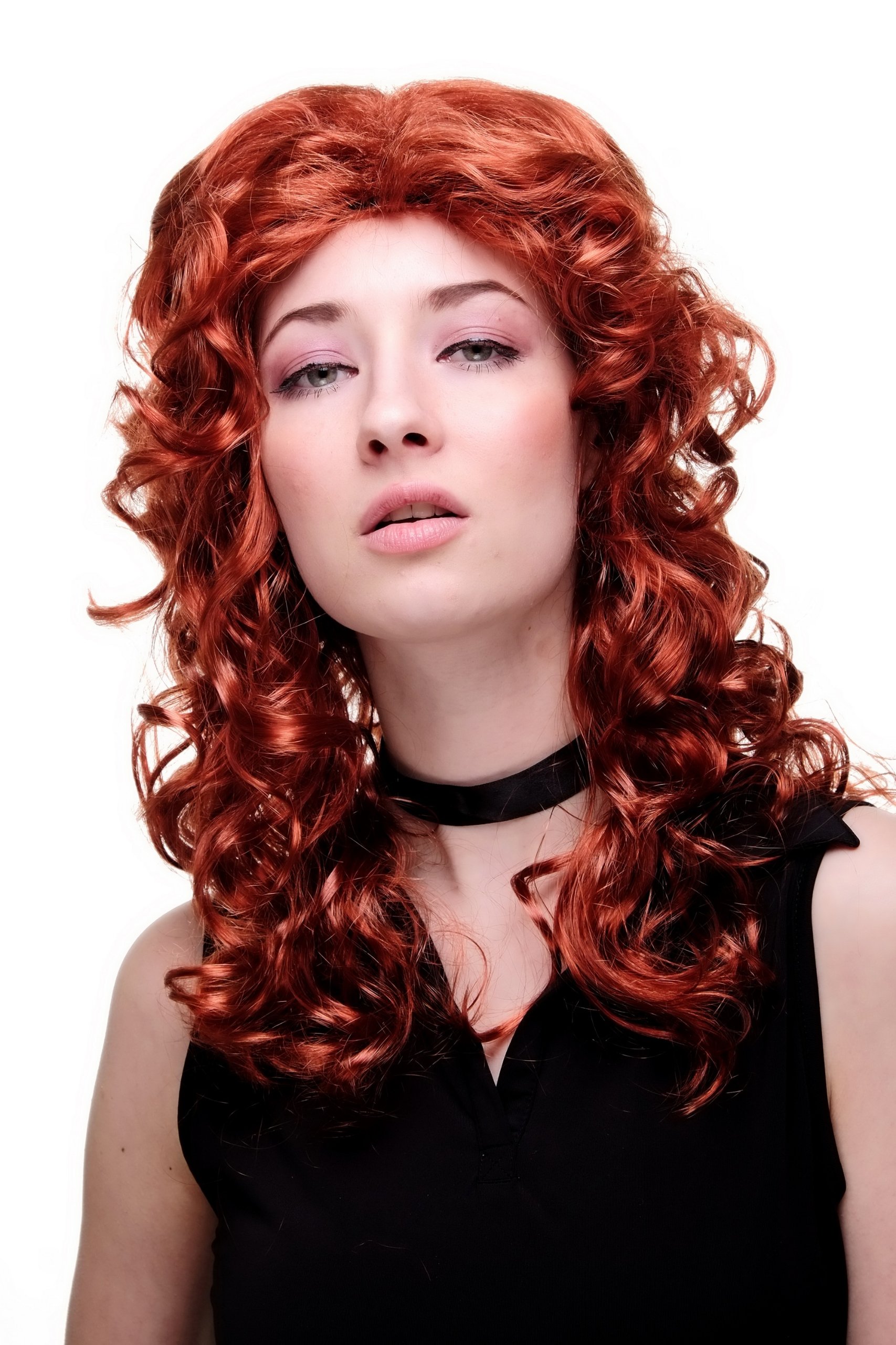 wig-me-up-3014-p350-karnevalsper-cke-lang-rot-locken-mittelscheitel-ca-55-cm image 1