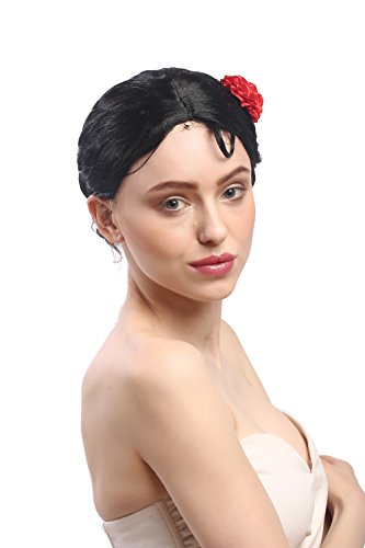 wig-me-up-0036-za103-carmen-per-cke-schwarz-mit-rose-30-cm image 8