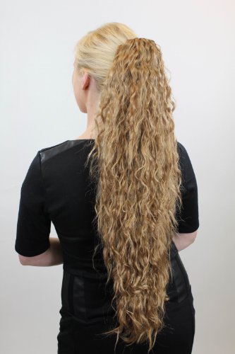 wig-me-up-haarteil-pferdeschwanz-n838-19-supervolumin-s-kinky-locken-dunkelblond image 5