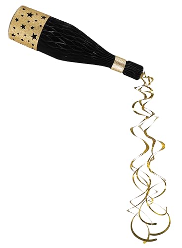 ptit-clown-waben-deko-champagnerflasche-gold image 5